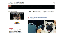 Desktop Screenshot of pawsbroadcasting.com